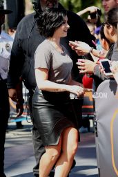 Demi Lovato on the Set of 