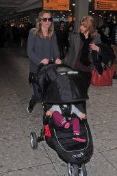 Emily Blunt - Heathrow airport in London - March 2015