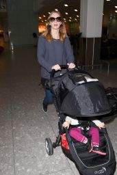 Emily Blunt - Heathrow airport in London - March 2015