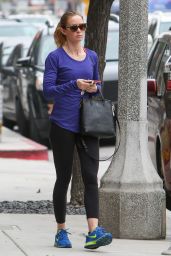 Emily Blunt - Leaving the Gym in Los Angeles - March 2015