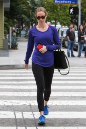Emily Blunt - Leaving the Gym in Los Angeles - March 2015