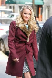 Emily Osment Casual Style - Out in NYC, March 2015