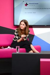 Emma Watson - HeForShe Facebook Q&A in London, March 2015
