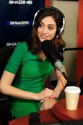 Emmy Rossum - at SiriusXM Studios in New York City, March 2015