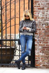 Erin Heatherton Street Fashion - Out in Soho in New York City, March 2015