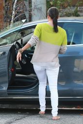 Eva Longoria Street Style - Leaving the Ken Paves Salon in West Hollywood, March 2015