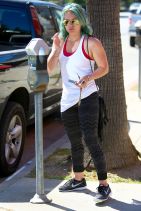 Hilary Duff at a Medical Spa in Studio City, March 2015
