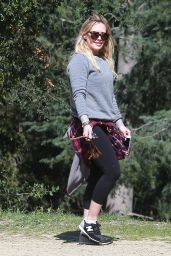 Hilary Duff at TreePeople Park in Beverly Hills, March 2015