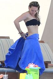 Hilary Duff Bikini Candids - Cabo San Lucas, March 2015