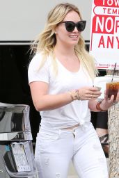 Hilary Duff Booty in Jeans - Out in Studio City - March 2015