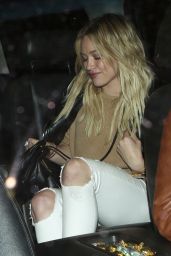 Hilary Duff Night Out Style - Leaving Warwick Night Club in LA, March 2015