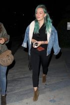 Hilary Duff Night Out Style - Los Angeles, March 2015