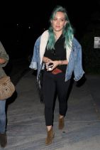 Hilary Duff Night Out Style - Los Angeles, March 2015