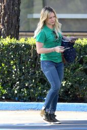 Hilary Duff Street Style - Out in Los Angeles, March 2015