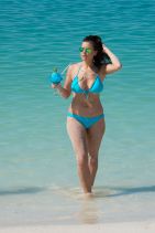 Imogen Thomas Bikini Photos - Miami, March 2015