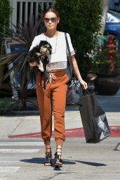 Jamie Chung Style - Out in West Hollywood, March 2015