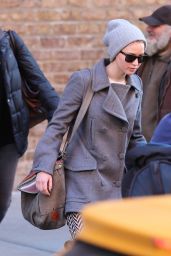 Jennifer Lawrence - Leaving Her Hotel in New York CIty, March 2015