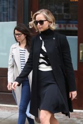 Jennifer Lawrence Style - Leaving Greenwich Hotel in New York City, March 2015