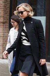 Jennifer Lawrence Style - Leaving Greenwich Hotel in New York City, March 2015