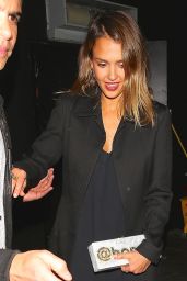 Jessica Alba Night Out Style - Los Angeles, March 2015