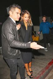 Jessica Alba Night Out Style - Los Angeles, March 2015