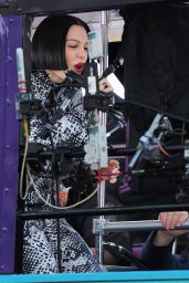 Jessie J - Filming a Music Video in London, March 2015