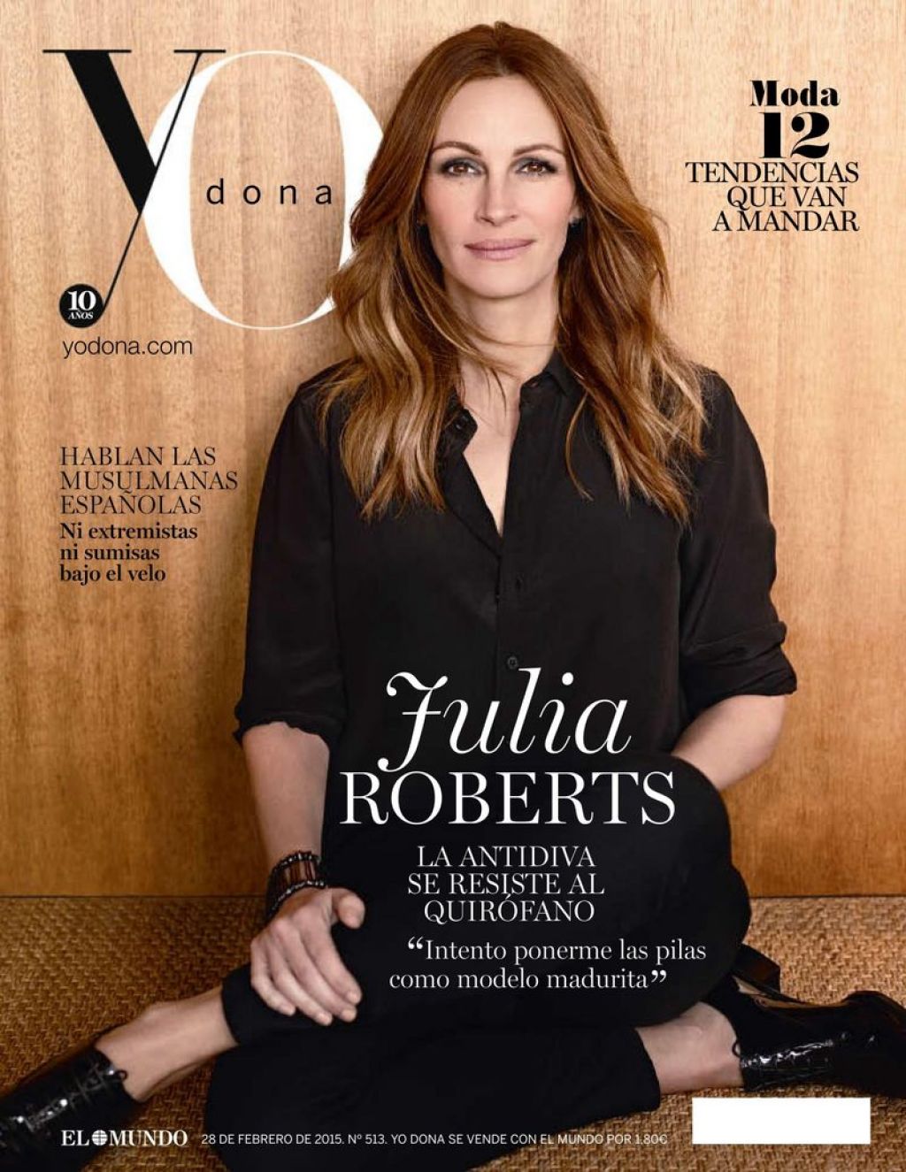 Julia Roberts - Yo Dona Magazine (Spain) February 2015 Issue • CelebMafia