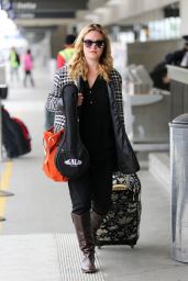 Julia Stiles at LAX Airport, March 2015