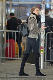 Karlie Kloss at JFK Airport in New York City - March 2015