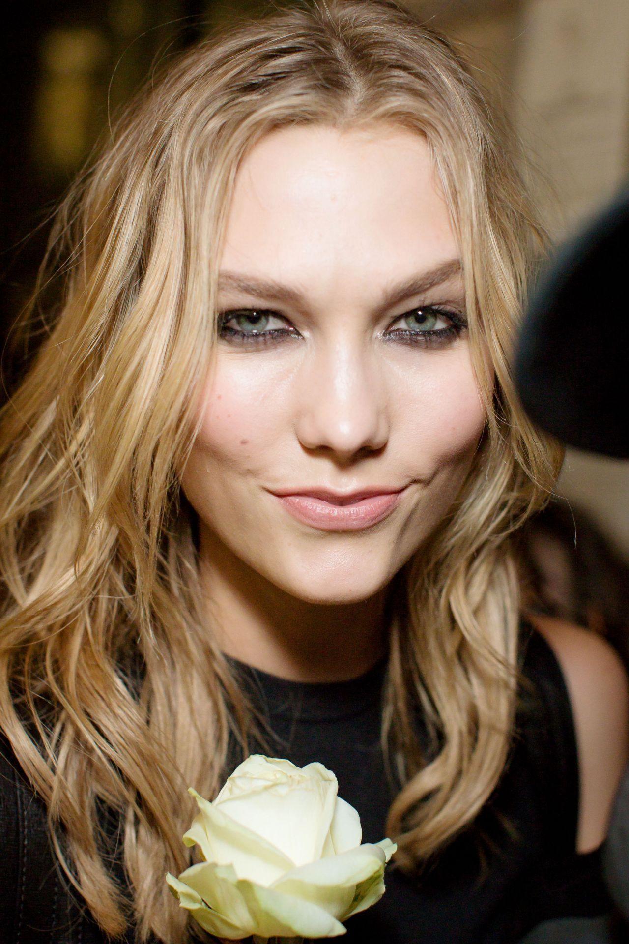 Karlie Kloss – Leaving Versace Fashion Show in Milan, February 2015