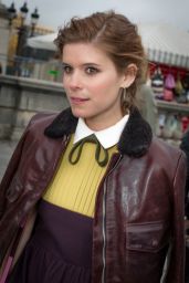 Kate Mara Style - Goes to Valentino Fashion Show in Paris - March 2015