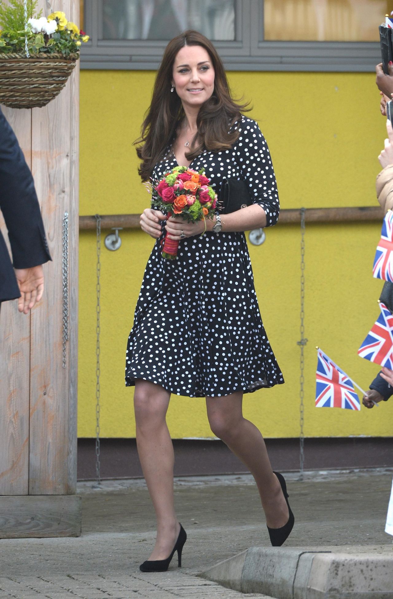 Kate Middleton at the Brookhill Children's Centre in London, March 2015 ...