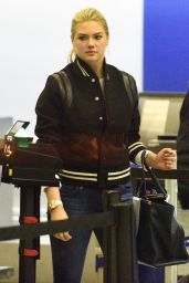 Kate Upton at LAX Airport, Feb. 2015