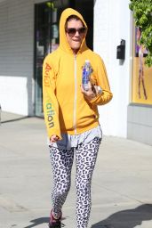 Kate Walsh - Leaving the Gym in Studio City, March 2015