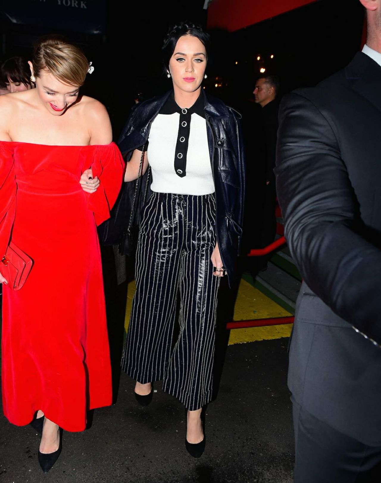 Katy Perry at Karl Lagerfeld's Chanel Boat Party in New York City ...