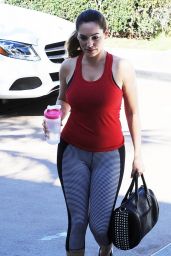 Kelly Brook Gym Style - West Hollywood, March 2015