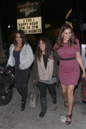 Kelly Brook Night Out Style - at Improv in West Hollywood, March 2015