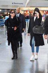 Kendall Jenner at JFK Airport, March 2015