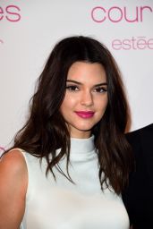 Kendall Jenner Fashion - Courreges and Estee Lauder Dinner Party in Paris, March 2015