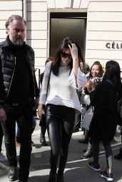 Kendall Jenner - Leaving the Celine