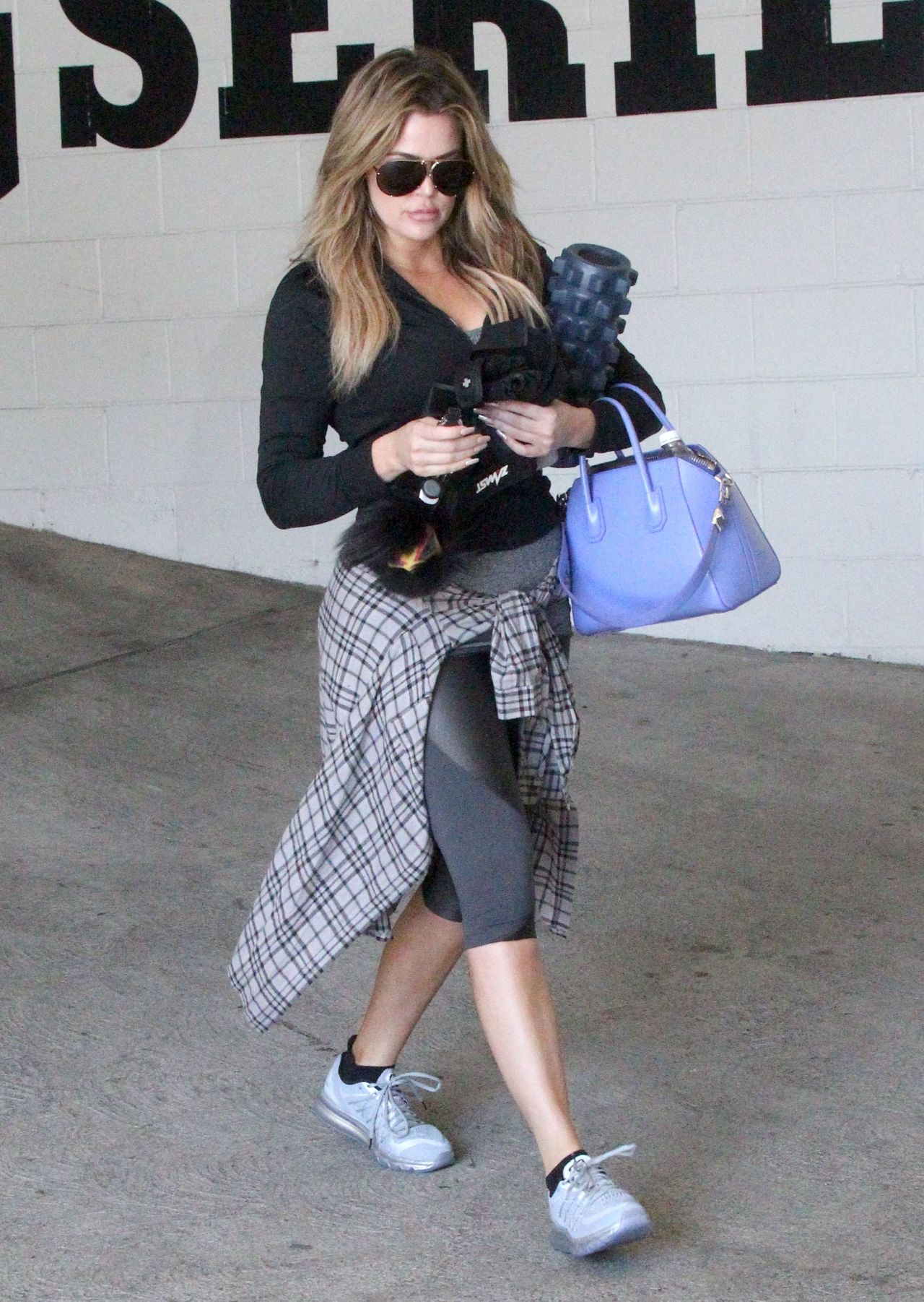 Khloe Kardashian - runs errands in Beverly Hills, April 2015 • CelebMafia