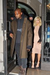 Kim Kardashian Is Blonde Now - Lanvin Fashion Show in Paris, March 2015