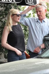 Kirsten Dunst - at AOC Restaurant in West Hollywood, March 2015