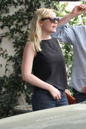Kirsten Dunst - at AOC Restaurant in West Hollywood, March 2015