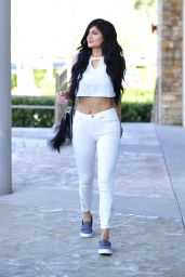 Kylie Jenner in Tight Jeans - Out in Los Angeles, March 2015