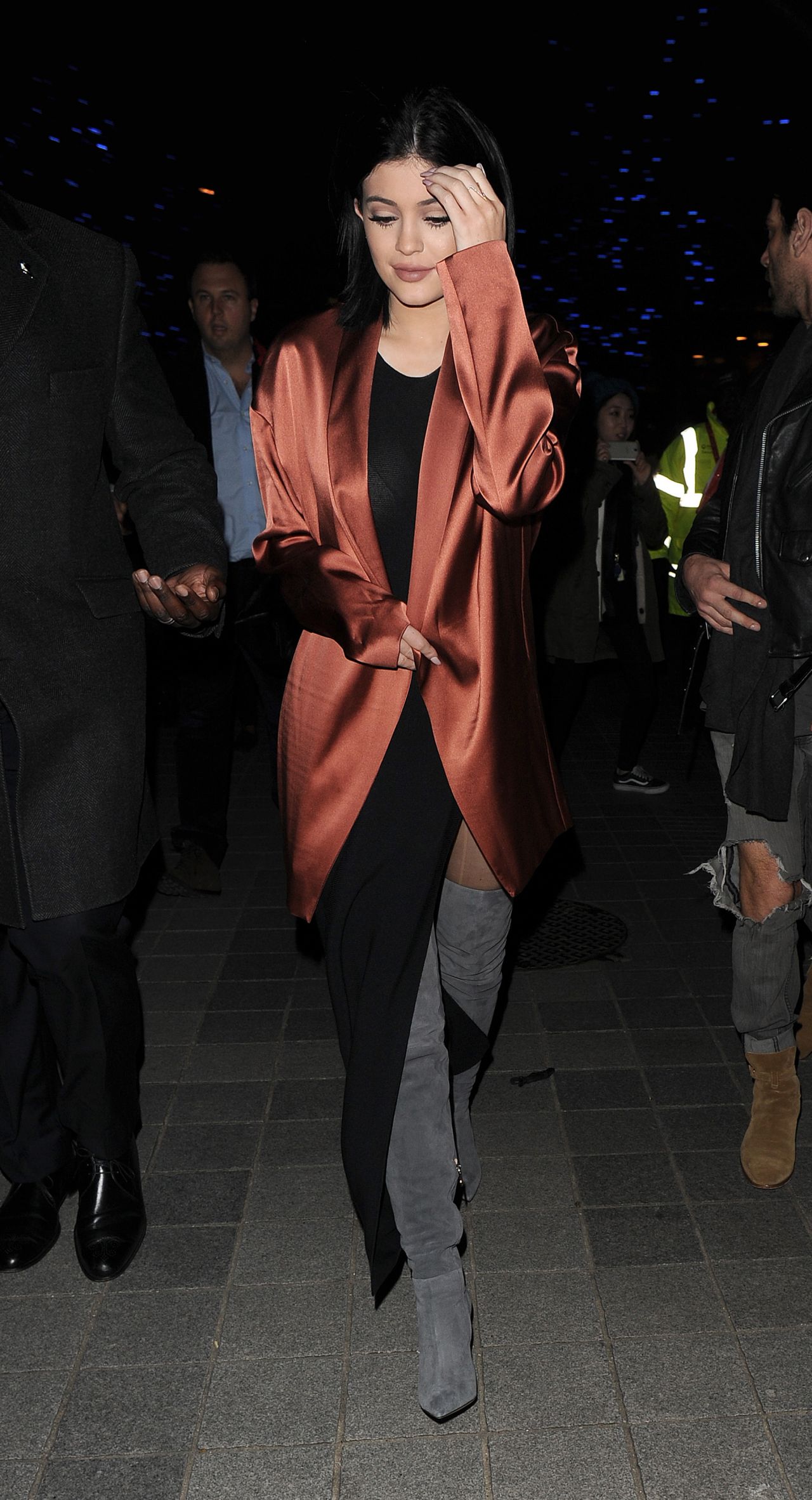 Kylie Jenner Night Out Style - London, March 2015 • CelebMafia