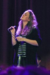 Leighton Meester Performing in Vancouver, March 2015