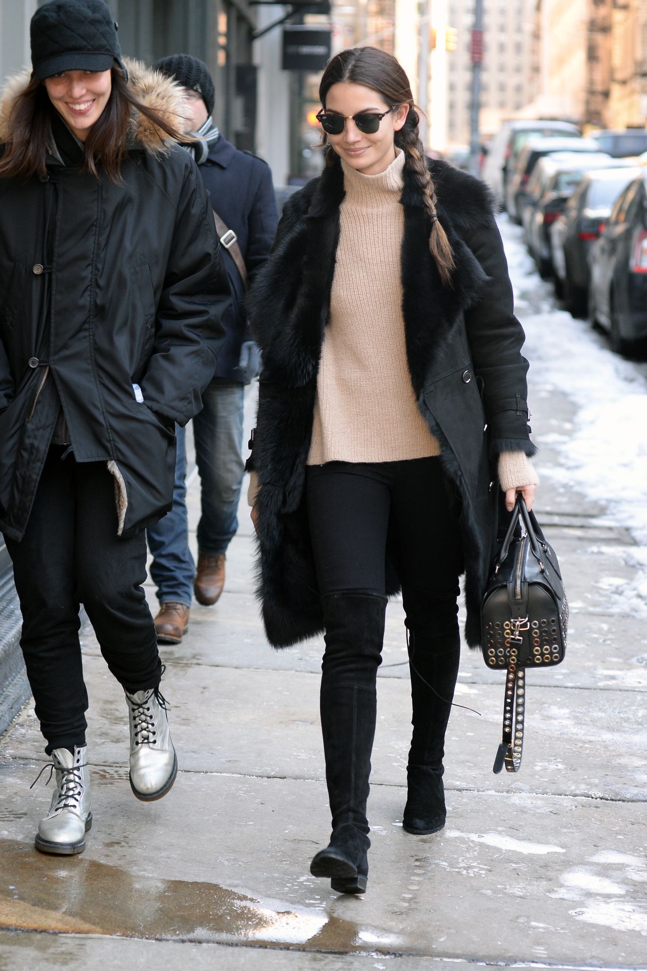 Lily Aldridge Casual Style - Out in New York City, March 2015 • CelebMafia