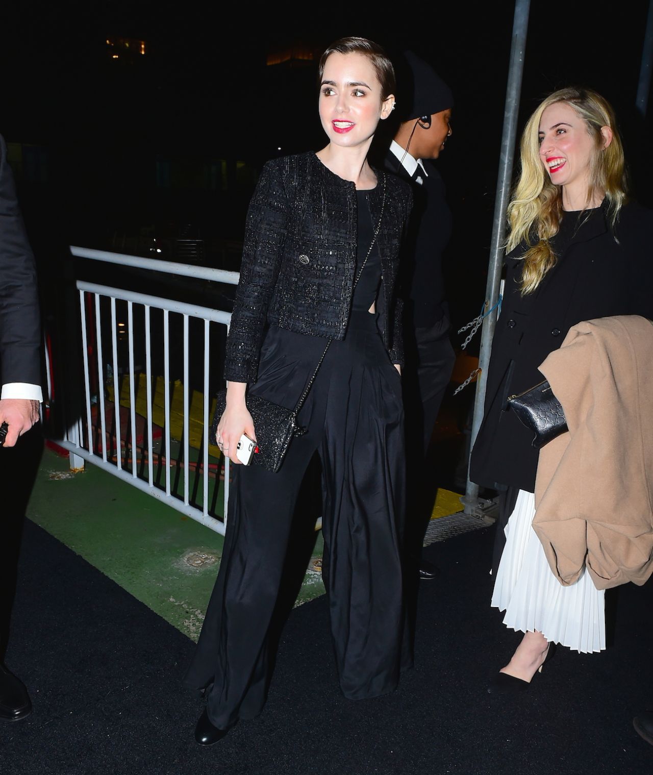 Lily Collins secretly channelled Karl Lagerfeld's favourite 80s