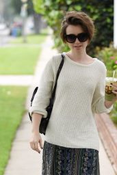 Lily Collins - Out in West Hollywood, March 2015